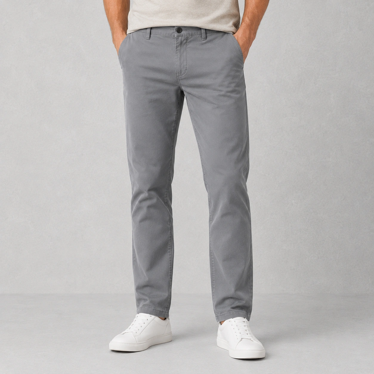 Calça Sarja Cinza